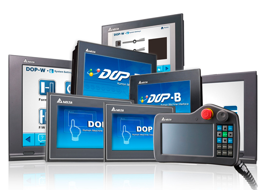 Delta dop100 series hmi